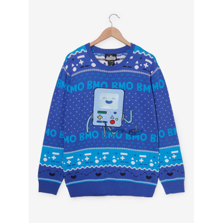 Adventure Time BMO Lenticular Holiday Sweater 32332106_hi?$productMainDesktop$&fmt=auto