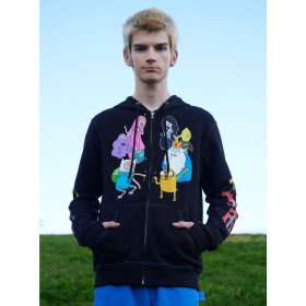 Adventure Time Group Contrast Stitch Hoodie31245380_hi?$productMainDesktop$&fmt=auto