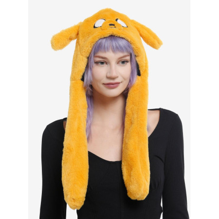 Adventure Time Jake Fuzzy Tassel Beanie With Moveable Ears32456756_hi?$productMainDesktop$&fmt=auto