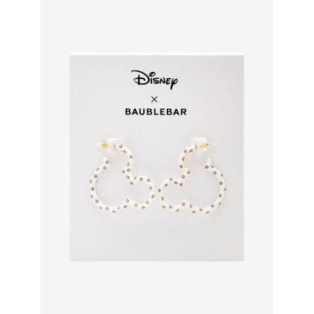 Baublebar Disney Mickey Mouse White & Silver Silhouette Glitter Earrings32576685_hi?$productMainDesktop$&fmt=auto