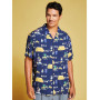 Bluey Jean-Luc & Bluey Camping Allover Print Woven Button-Up 32255342_hi?$productMainDesktop$&fmt=auto