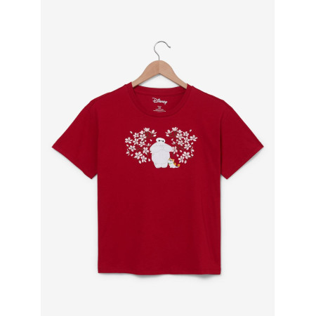 Disney Big Hero 6 Baymax Cherry Blossom Women's T-Shirt 32651748_hi?$productMainDesktop$&fmt=auto