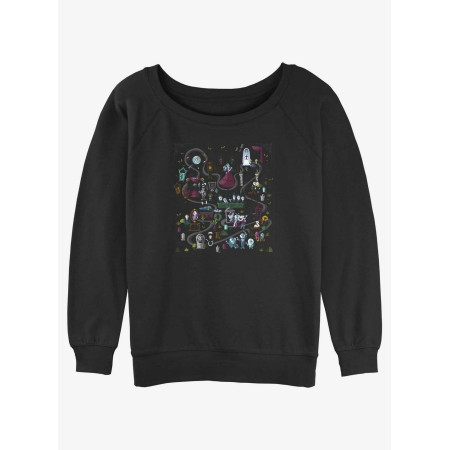 Disney Haunted Mansion Mansion Map Womens Slouchy Sweatshirt30896645_hi?$productMainDesktop$&fmt=auto