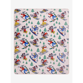 Disney Mickey Mouse & Friends Skiing Allover Print Fleece Throw 32521605_hi?$productMainDesktop$&fmt=auto