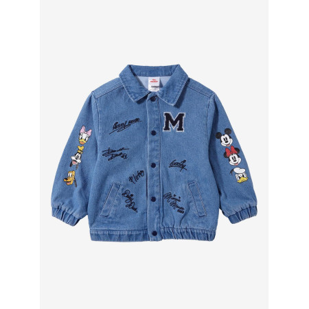 Disney Mickey and Friends Autograph Denim Toddler Jacket 31617682_hi?$productMainDesktop$&fmt=auto