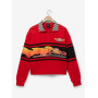 Disney Pixar Cars Lightning McQueen Flames Quarter-Zip Cropped Women's col rond 20872869_hi?$productMainDesktop$&fmt=auto