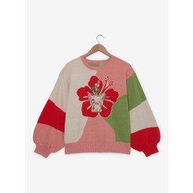 Disney Moana Pua & Hei Hei Hibiscus Women's Knit Sweater 32546822_hi?$productMainDesktop$&fmt=auto