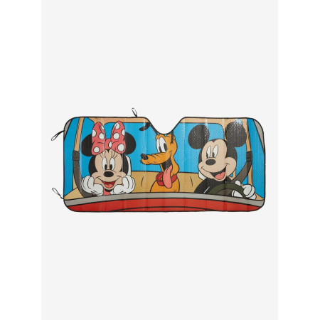 Disney Mickey, Minnie, and Pluto Driving Car Sunshade 32683430_hi?$productMainDesktop$&fmt=auto