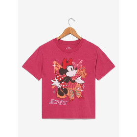 Disney Minnie Mouse Butterflies Cropped T-Shirt 32467118_hi?$productMainDesktop$&fmt=auto