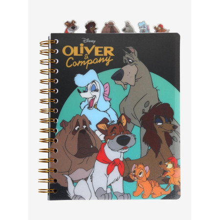 Disney Oliver & Company Group Portrait Figural Tab Journal32791957_hi?$productMainDesktop$&fmt=auto