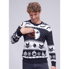 Disney l'étrange noël de Mr Jack Jack Skellington Sequin Flip Sweater 32332097_hi?$productMainDesktop$&fmt=auto