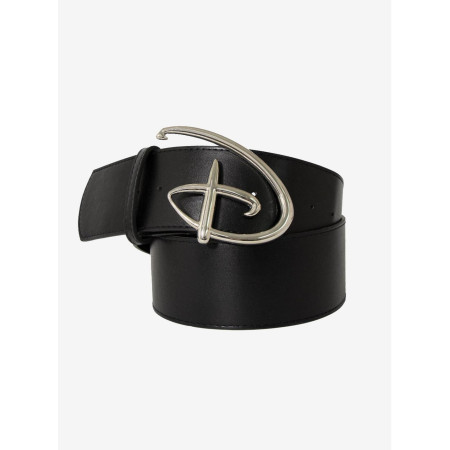 Disney Signature D Logo Silver Vegan Leather Belt14497957_hi?$productMainDesktop$&fmt=auto