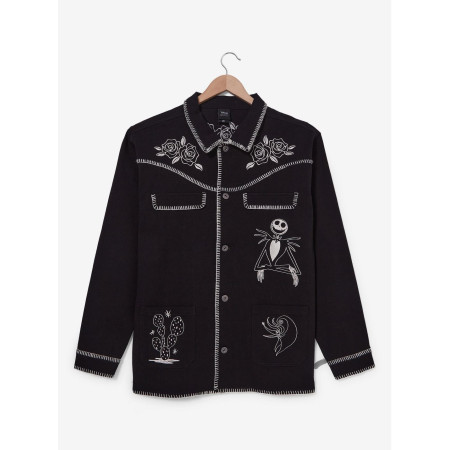 Disney l'étrange noël de Mr Jack Jack Skellington Western Stitched Jacket 32332089_hi?$productMainDesktop$&fmt=auto