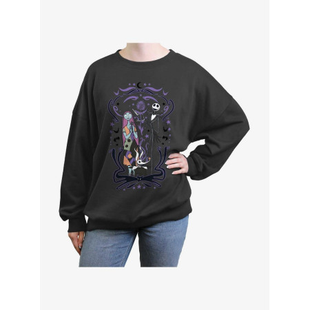 Disney l'étrange noël de Mr Jack Nightmare Show Womens Oversized Sweatshirt33394011_hi?$productMainDesktop$&fmt=auto