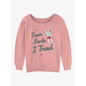 Disney Tinker Bell Dear Santa, I Tried Womens Slouchy Sweatshirt20689930_hi?$productMainDesktop$&fmt=auto