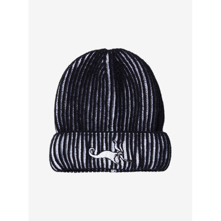 Disney l'étrange noël de Mr Jack Zero Black & White Ribbed Beanie 32697424_hi?$productMainDesktop$&fmt=auto