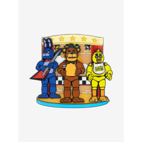 Five Nights At Freddy's Bonnie, Chica, & Freddy Stage Enamel Pin Set 32577042_hi?$productMainDesktop$&fmt=auto