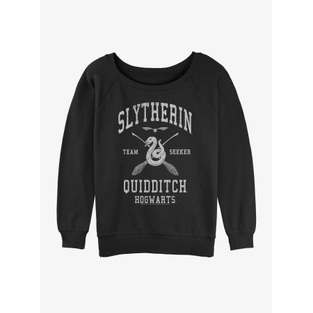 Harry Potter Slytherin Quidditch Seeker Womens Slouchy Sweatshirt30656981_hi?$productMainDesktop$&fmt=auto