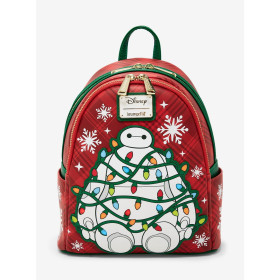 Loungefly Disney Big Hero 6 Baymax Holiday Plaid Light-Up Sac à dos 32439035_hi?$productMainDesktop$&fmt=auto