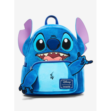 Loungefly Disney Lilo & Stitch Figural Fuzzy Stitch Sac à dos 32255102_hi?$productMainDesktop$&fmt=auto