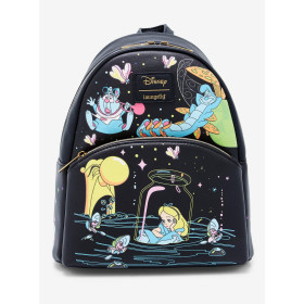 Loungefly Disney Alice In Wonderland Glow-In-The-Dark Characters Sac à dos - Précommande Février 202520568542_hi?$productMainDes