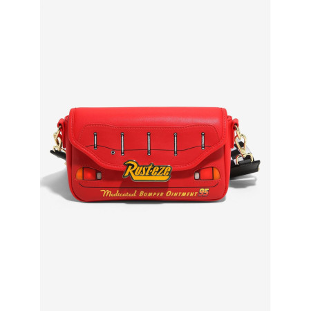 Loungefly Disney Pixar Card Lightning McQueen Bumper Light-Up Figural Crossbody Bag  - Précommande Mars 202533031354_hi?$product