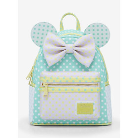 Loungefly Disney Minnie Mouse Pastel Polka Dot Sac à dos 30888100_hi?$productMainDesktop$&fmt=auto