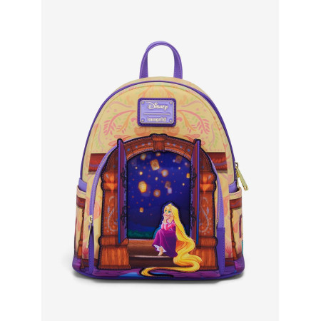 Loungefly Disney Tangled Rapunzel Lenticular Lantern Window Sac à dos 32089929_hi?$productMainDesktop$&fmt=auto