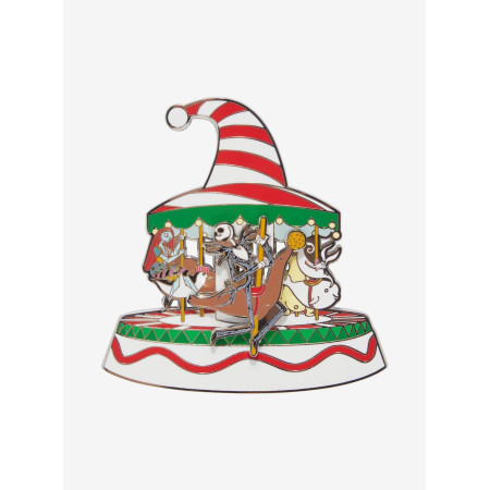 Loungefly Disney l'étrange noël de Mr Jack Merry-Go-Round édition limitée Sliding Enamel Pin32195493_hi?$productMainDesktop$&fmt