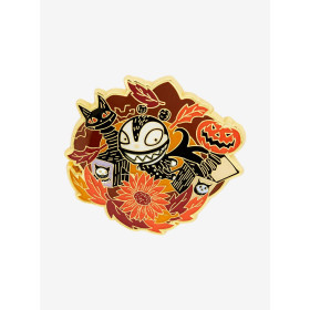 Loungefly Disney l'étrange noël de Mr Jack Scary Teddy Autumn Floral Enamel Pin 32108751_hi?$productMainDesktop$&fmt=auto