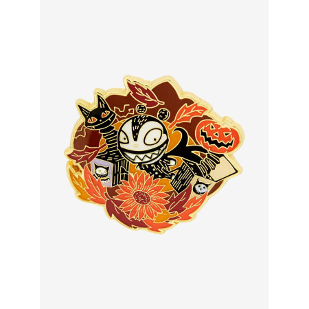 Loungefly Disney l'étrange noël de Mr Jack Scary Teddy Autumn Floral Enamel Pin 32108751_hi?$productMainDesktop$&fmt=auto