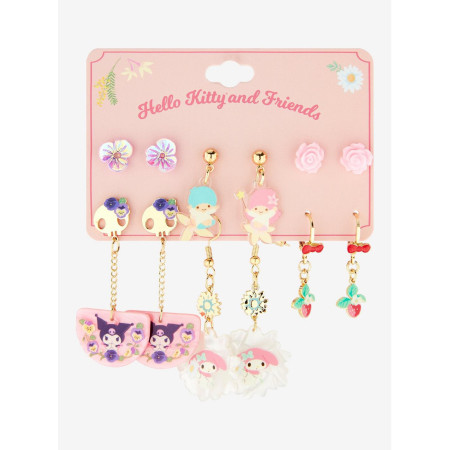   - Sanrio Hello Kitty and Friends Floral boucles d'oreilles  -