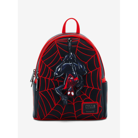 Loungefly Marvel Spider-Man Miles Morales Swinging Web Sac à dos 32089931_hi?$productMainDesktop$&fmt=auto