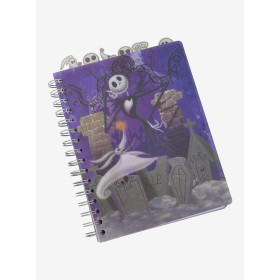 Disney  - Disney l'étrange noël de Mr Jack Jack Skellington & Zero Figural Tab Journal -