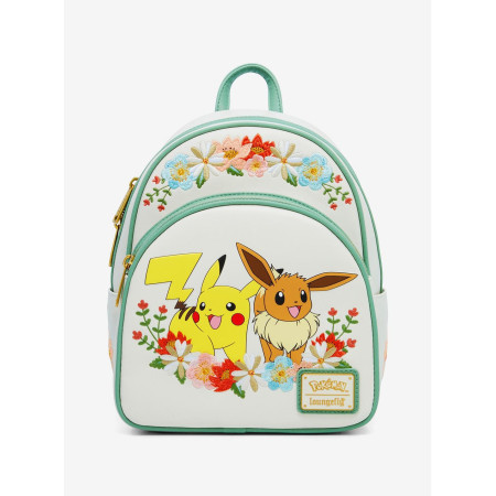 Loungefly Pokémon Pikachu and Eevee Floral Sac à dos 31172993_hi?$productMainDesktop$&fmt=auto