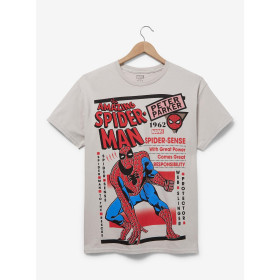 Marvel Spider-Man Retro Comic Cover T-Shirt 32385059_hi?$productMainDesktop$&fmt=auto