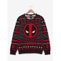 Marvel Deadpool Logo Patterned Holiday Sweater 32467628_hi?$productMainDesktop$&fmt=auto