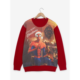 Marvel Spider-Man: Into the Spider-Verse A Very Spidey Christmas Sweater 32332102_hi?$productMainDesktop$&fmt=auto