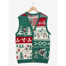 Our Universe Disney Mickey Mouse Skiing Embroidered Sweater Vest 32327417_hi?$productMainDesktop$&fmt=auto