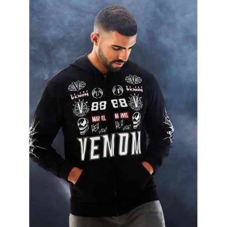 Marvel Venom Moto Patch Zippered Hoodie 32696976_hi?$productMainDesktop$&fmt=auto