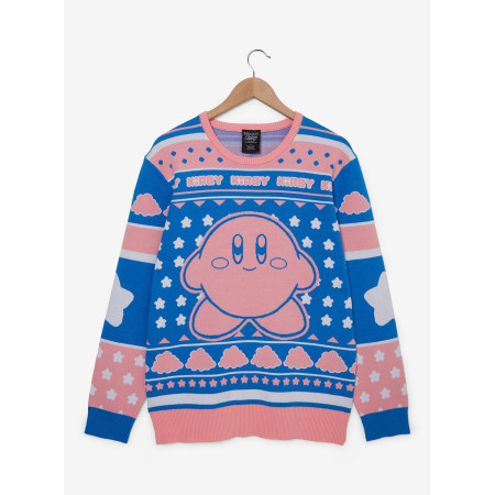 Nintendo Kirby Stars Patterned Sweater 32327420_hi?$productMainDesktop$&fmt=auto