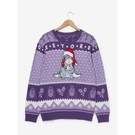 Our Universe Disney Winnie the Pooh Eeyore Patterned Holiday Sweater 32327410_hi?$productMainDesktop$&fmt=auto