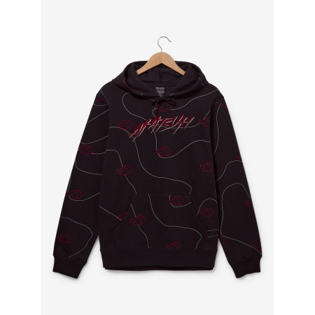 Naruto Shippuden Akatsuki Clouds Patterned Hooded Sweatshirt 31573970_hi?$productMainDesktop$&fmt=auto