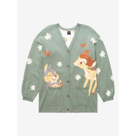 Our Universe Disney Bambi 80th Anniversary Thumper & Bambi Floral Women’s Cardigan 16868198_hi?$productMainDesktop$&fmt=auto