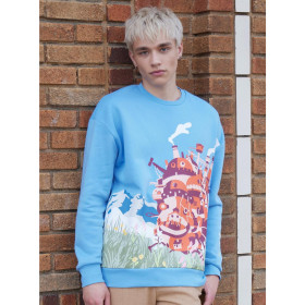 Our Universe Studio Ghibli Howl's Moving Castle Jumbo Castle Print Sweatshirt31021590_hi?$productMainDesktop$&fmt=auto