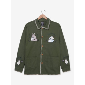 Our Universe Studio Ghibli My Neighbor Totoro Embroidered Sage Jacket 32324918_hi?$productMainDesktop$&fmt=auto