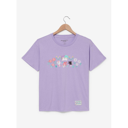 Sanrio Hello Kitty & Friends Floral Embroidered Women's T-Shirt 32467123_hi?$productMainDesktop$&fmt=auto