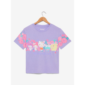 Sanrio Hello Kitty & Friends Floral Women's Cropped T-Shirt 32467125_hi?$productMainDesktop$&fmt=auto