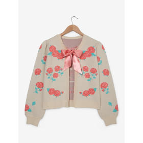 Sanrio Hello Kitty Retro Floral Tie Women's Cardigan 32466786_hi?$productMainDesktop$&fmt=auto