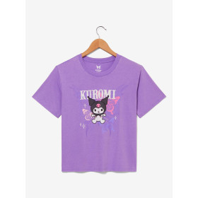 Sanrio Kuromi Butterfly Slightly Cropped T-Shirt 32467277_hi?$productMainDesktop$&fmt=auto